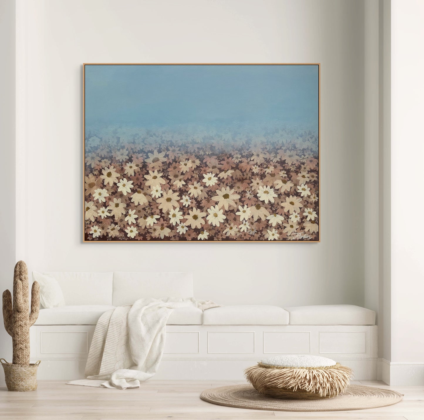 ‘Antique field of daisies ll’