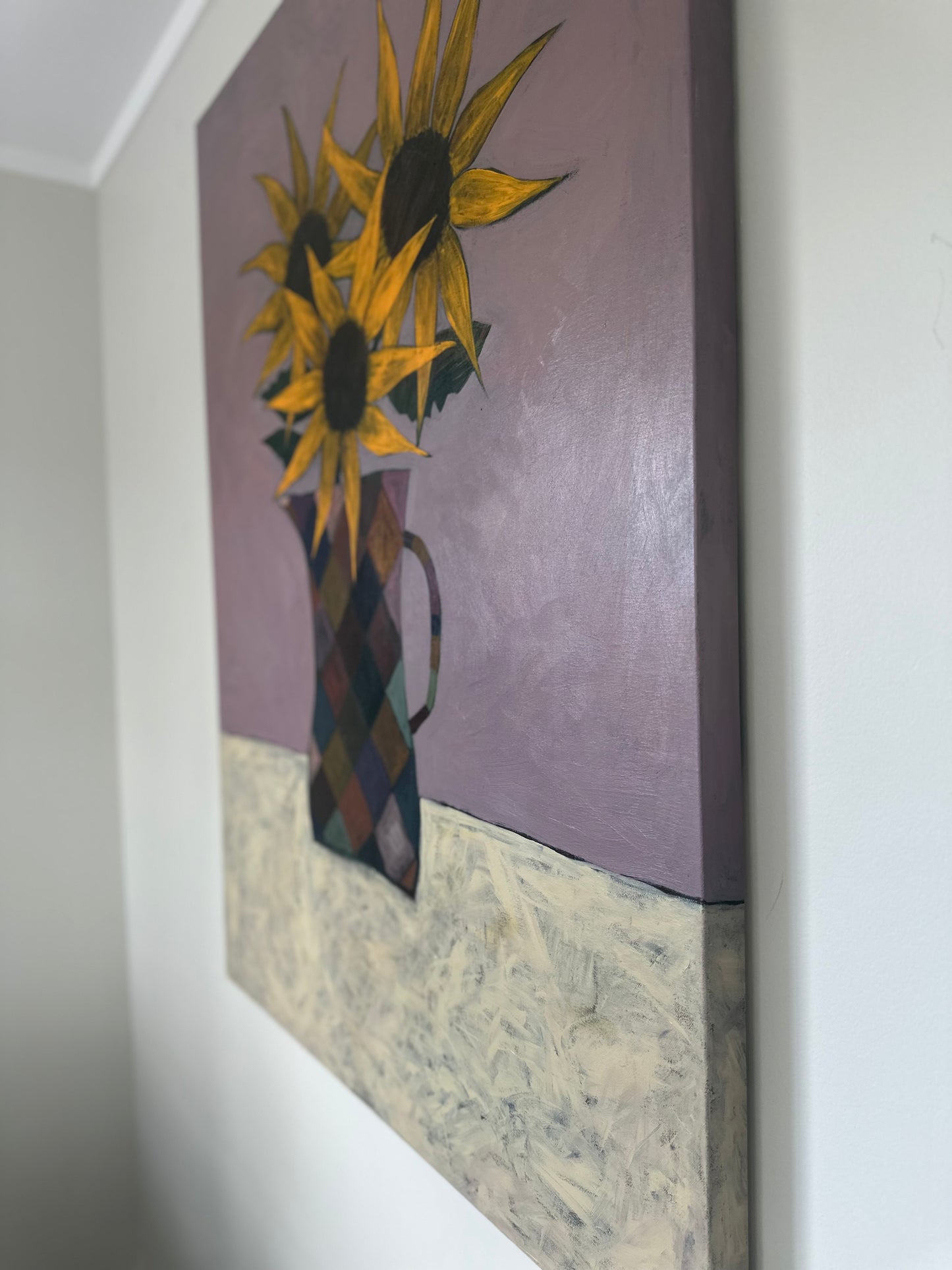 ‘Grandmas table top flowers’